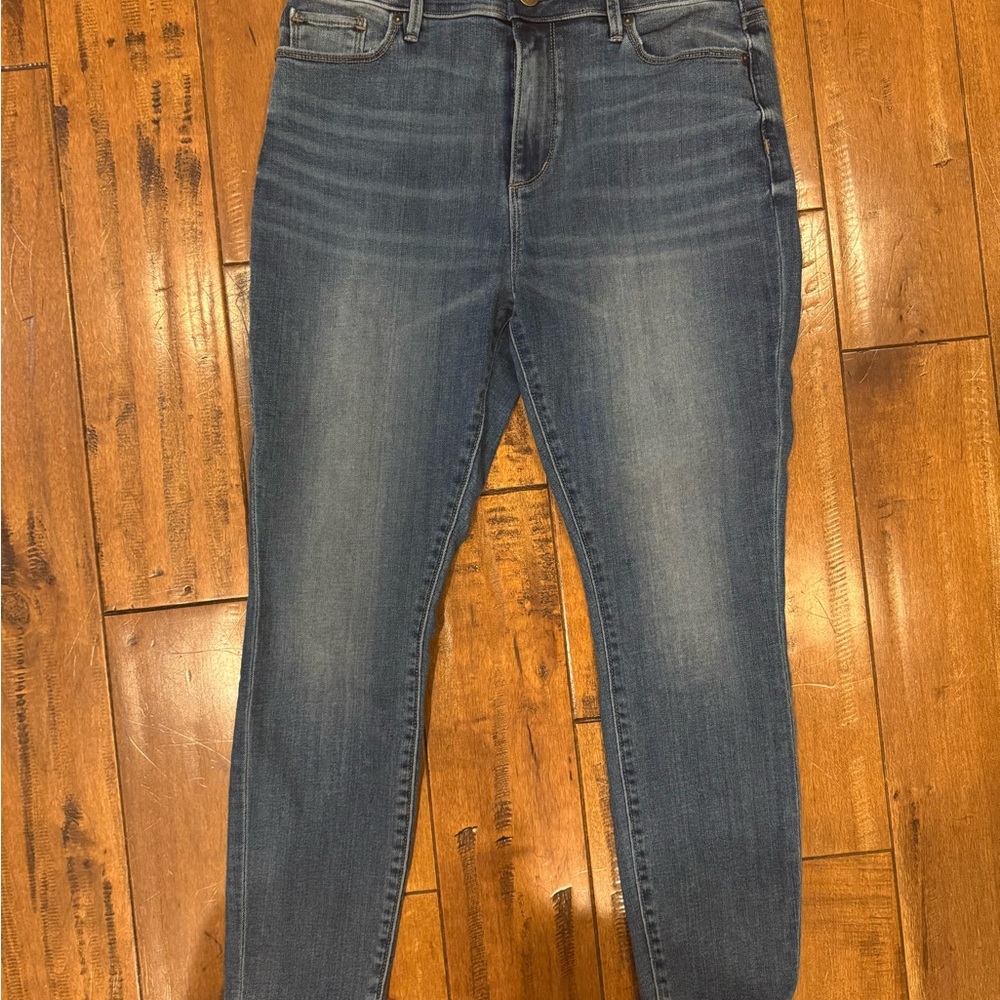 LOFT Blue Skinny Jeans Versatile Everyday Style